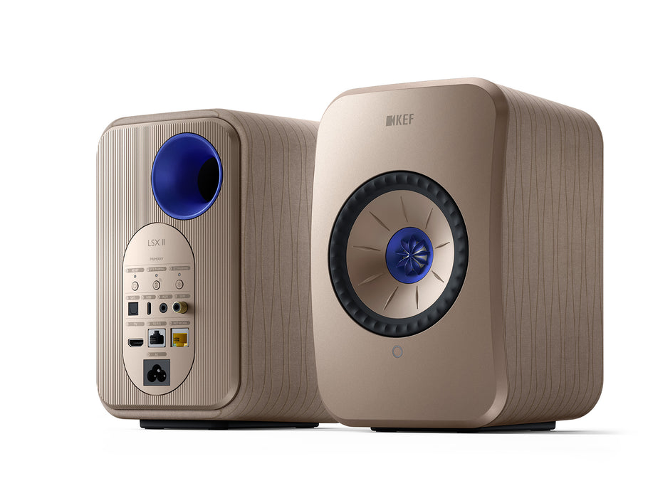 KEF LSX II Wireless Music System - Enceintes sans fil avec 4 amplis!