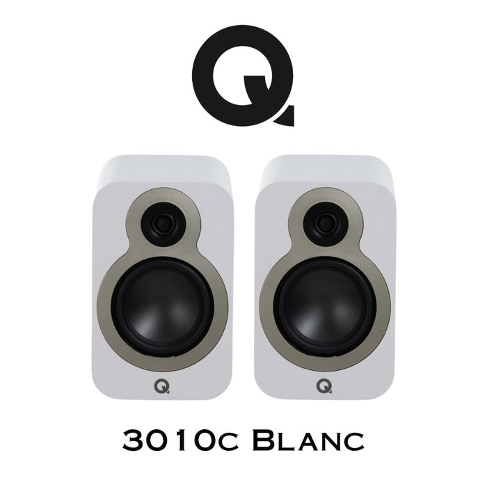 Q Acoustics 3010c | Enceintes d'étagère compact avec HP de basses de 4''