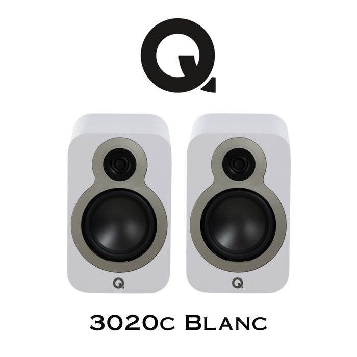 Q Acoustics 3020c | Enceintes d'étagère compact avec HP de basses de 4.75''