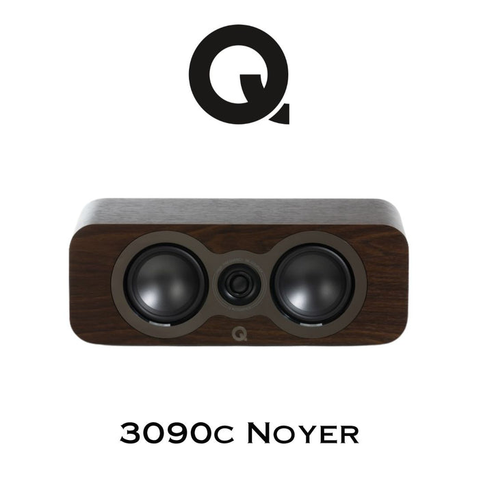 Q Acoustics 3090c | Enceinte centrale avec 2 x HP de basses de 5.5''