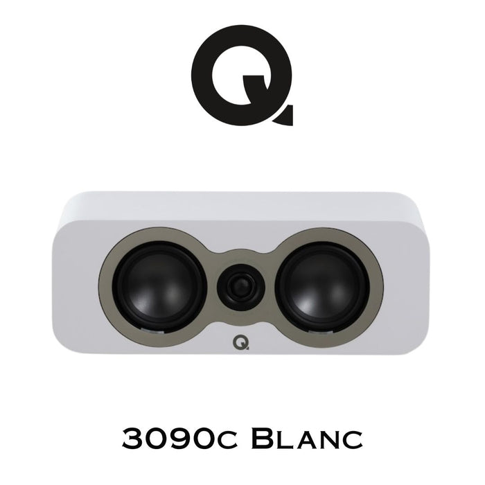 Q Acoustics 3090c | Enceinte centrale avec 2 x HP de basses de 5.5''