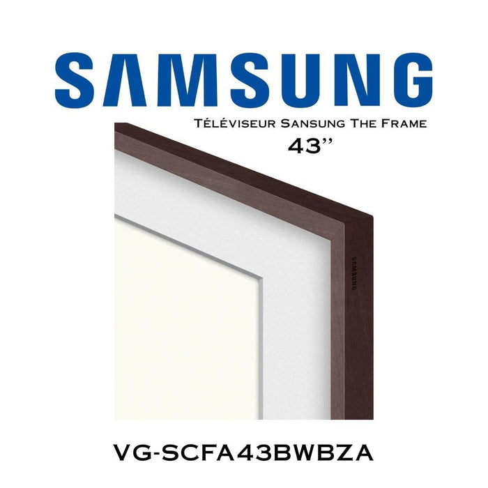 Samsung VG-SCFABWBZA - Contour pour téléviseur The Frame - Teck
