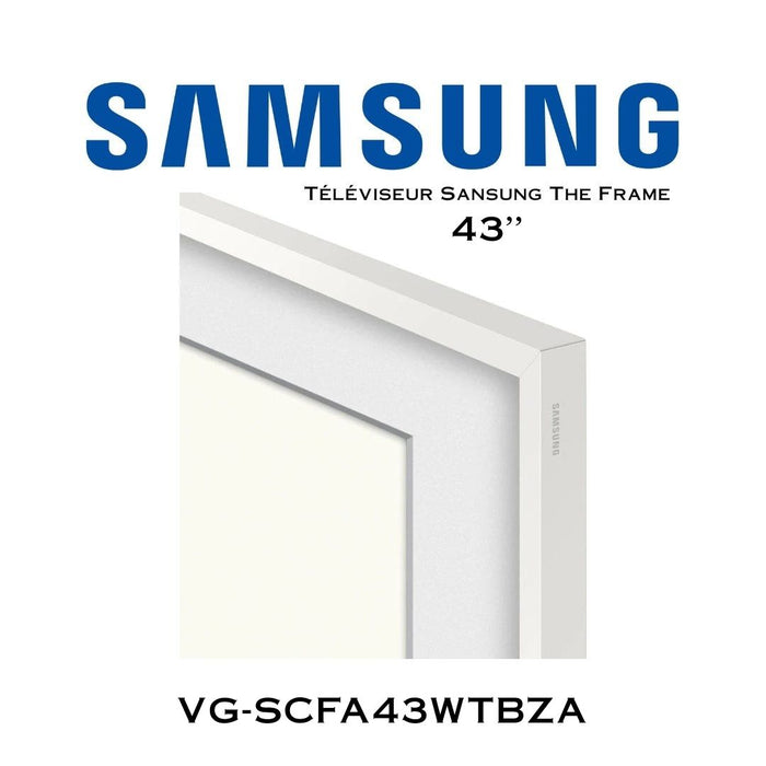 Samsung VG-SCFAWTBZA - Contour pour téléviseur The Frame - Blanc