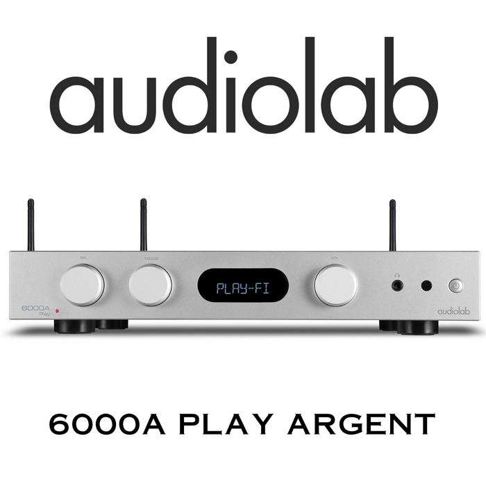 Audiolab 6000A PLAY - Amplificateur 50Watts/C, lecteur réseau et DAC