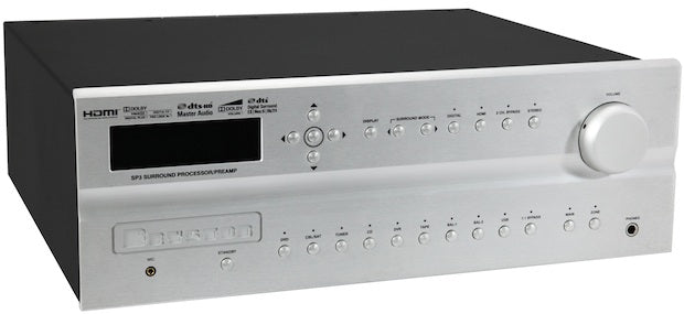 Bryston SP3 Gris | Préamplificateur cinéma maison avec HDMI 4K (Occasion)