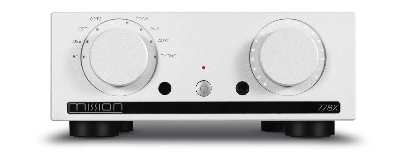 Mission 778X | Amplificateur stéréo intégré 65Watts/canal, DAC, Bluetooth, PhonoMM