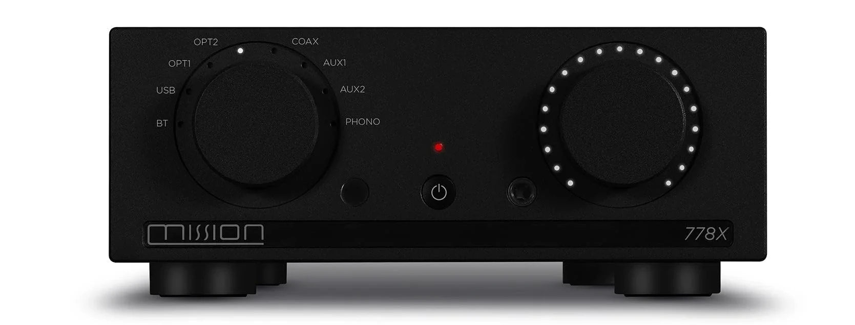 Mission 778X | Amplificateur stéréo intégré 65Watts/canal, DAC, Bluetooth, PhonoMM