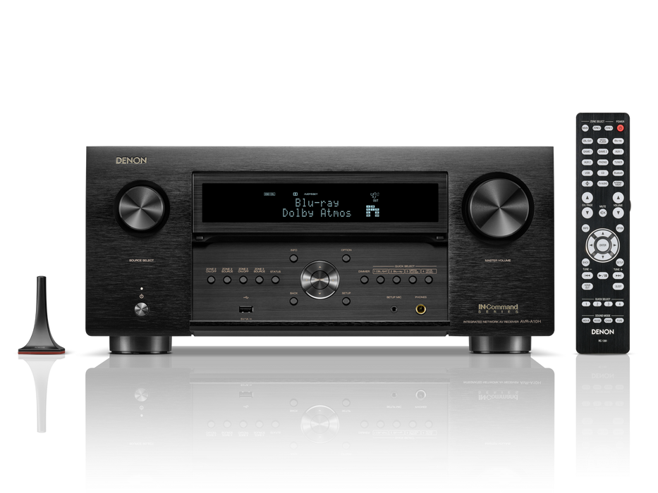 Denon AVR-A10H | Récepteur cinéma maison 13.4, 8K, 150W avec HEOS® Built-in