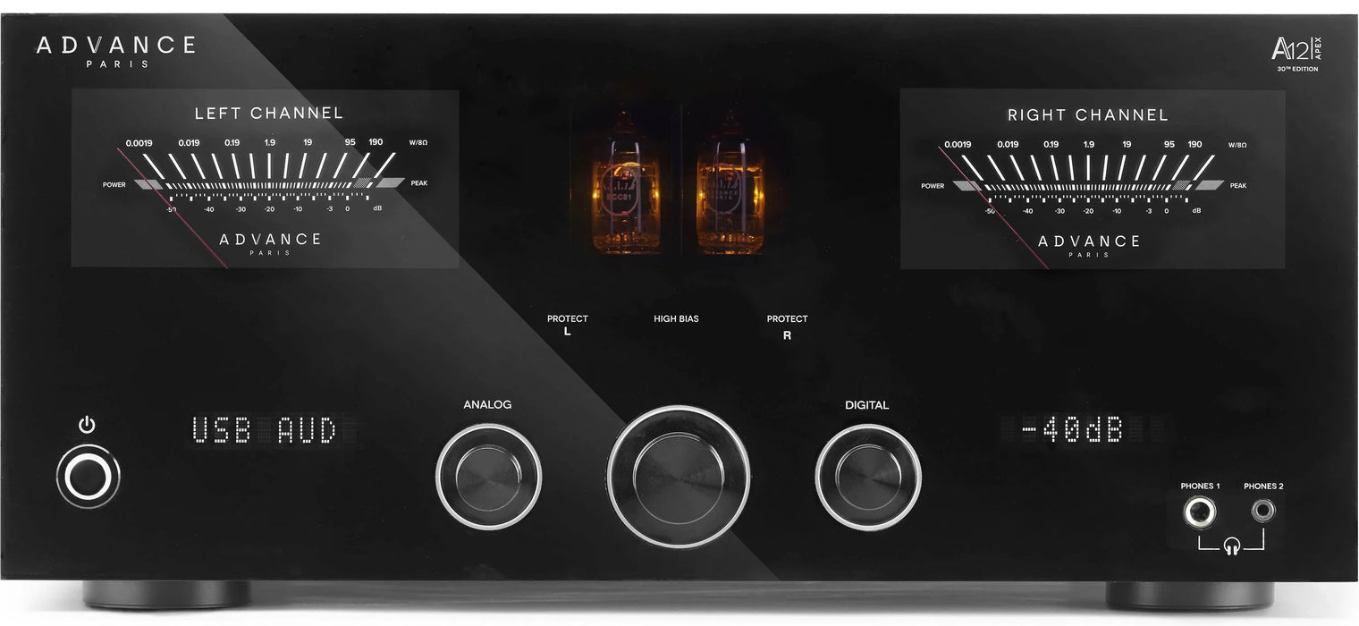 Advance Paris APEX A12 | Amplificateur stéréo haute-fidélité 2 x 190 watts
