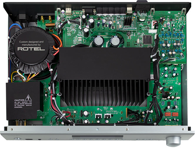 Rotel A12MKII Noir | Amplificateur stéréo intégré 60Watts/canal d'occasion