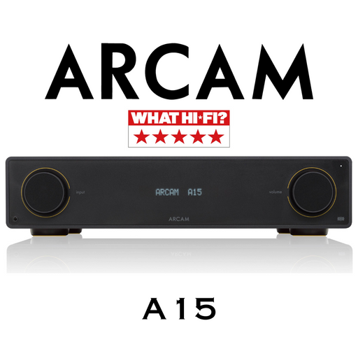 ARCAM A15 - Amplificateur stéréo intégré 80Watts par canal avec DAC et Bluetooth de la nouvelle Série Radia
