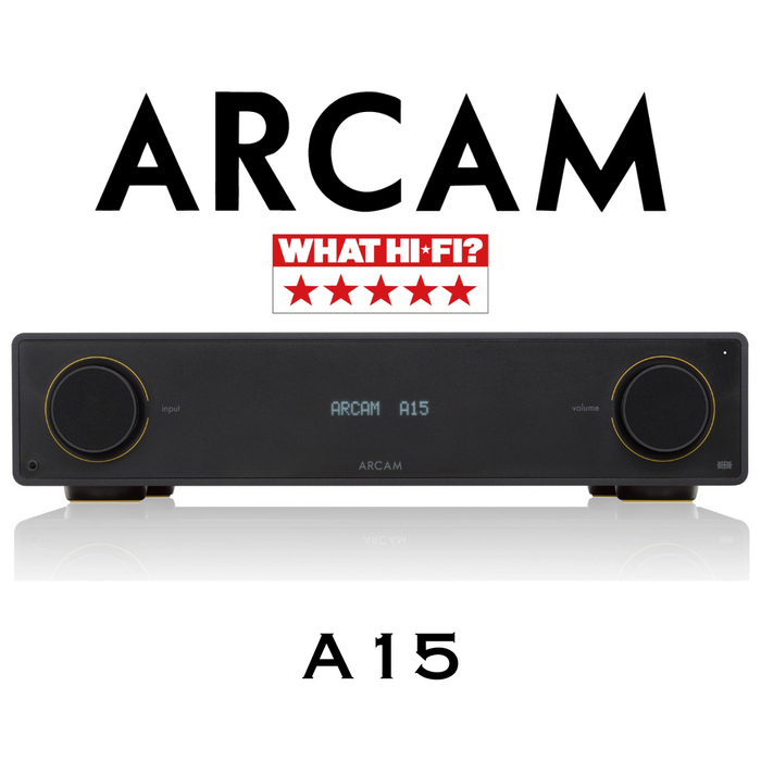 ARCAM A15 - Amplificateur stéréo intégré 80Watts par canal avec DAC et Bluetooth&nbsp;de la nouvelle Série Radia