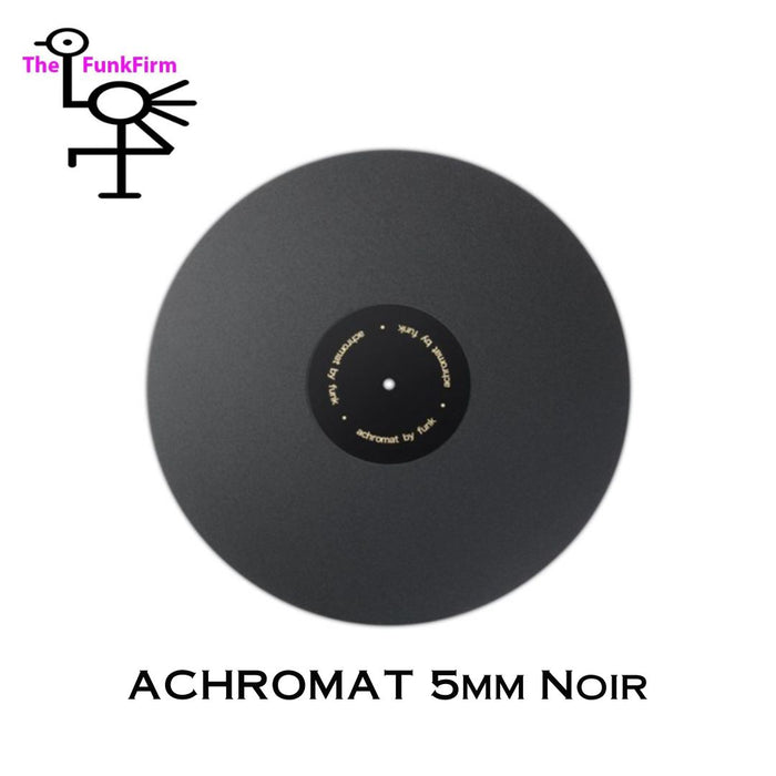 Funk Firm | Tapis pour table tournante Achromat 3mm & 5mm Noir