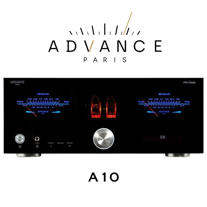 Advance Paris A10 | Amplificateur stéréo Intégré, puissance, musicalité et design intemporel