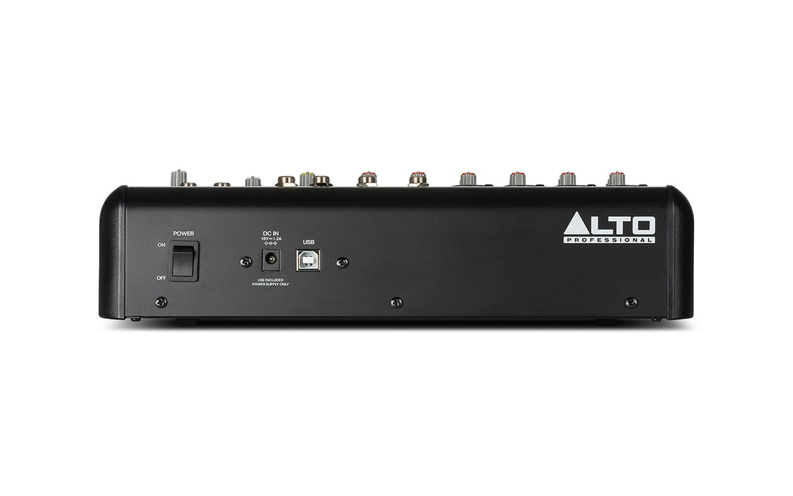 Mixeur compact 8 canaux avec USB, Bluetooth et Alesis Multi-FX