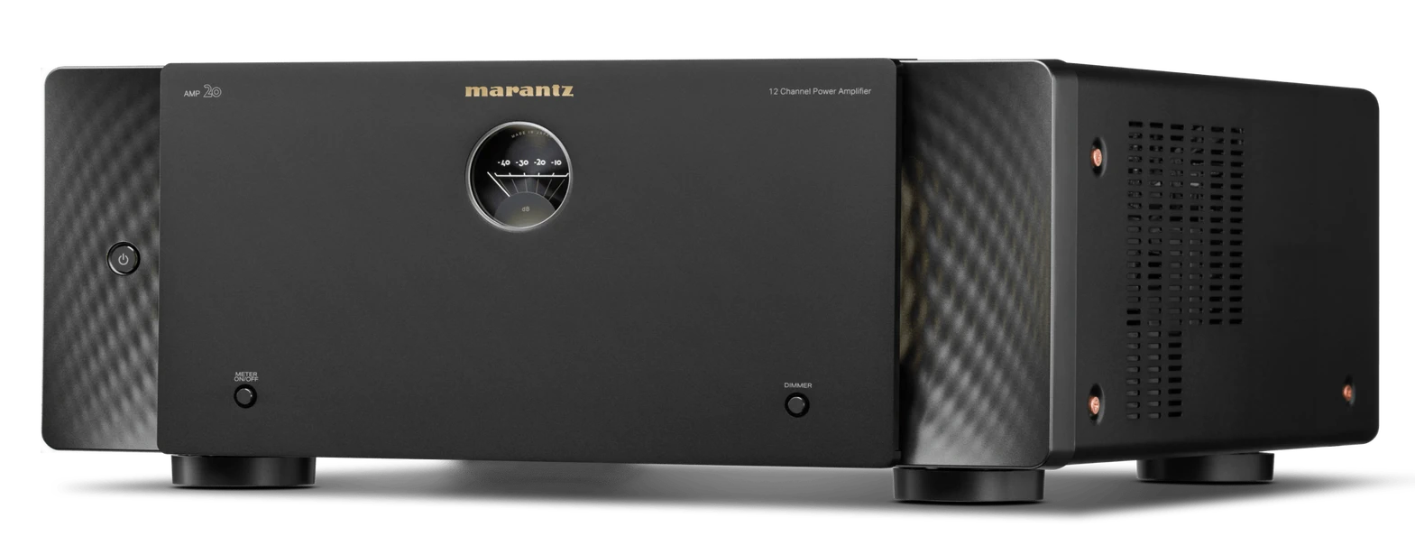 AMP 20 | Amplificateur de puissance à 12 canaux 200W Ultraplat