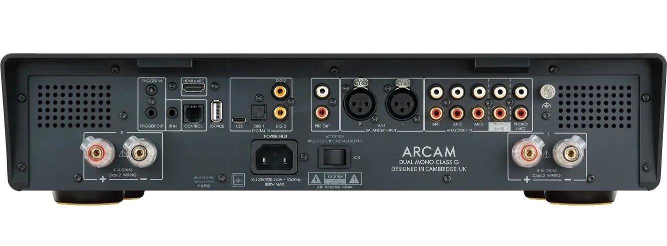 ARCAM A50 Signature | Amplificateur Classe G 150Watts Double Mono (Disponible Novembre 2026)