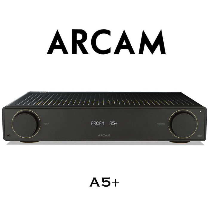 ARCAM A5+ | Amplificateur stéréo intégré 50Watts/Canal avec Bluetooth et Auracast