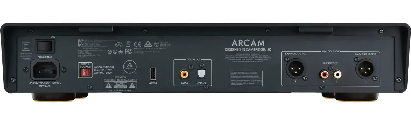 ARCAM CD25 | Lecteur CD conception Dual Mono avec sorties XLR (Disponible Janvier 2027)