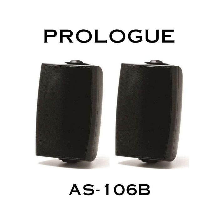 PROLOGUE AS-106W/B | Haut-parleur satellite, 6.5'', 8Ohms/70V, 50W (Paire)