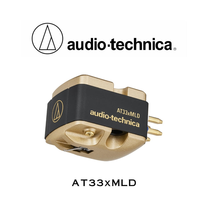 audio-technica AT33xMLD | Cartouche stéréo à double bobine mobile (Moving Coil)