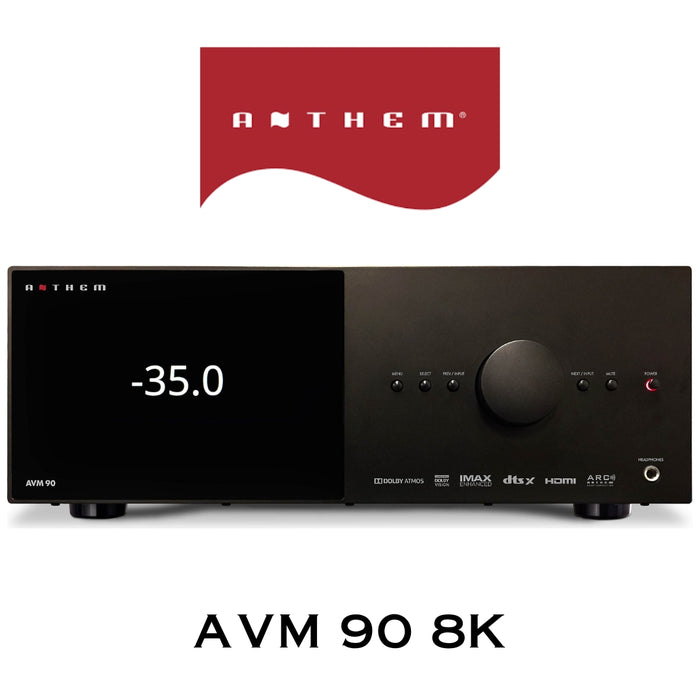 Anthem AVM90 8K - Préamplificateur/processeur cinéma maison 15.4 canaux