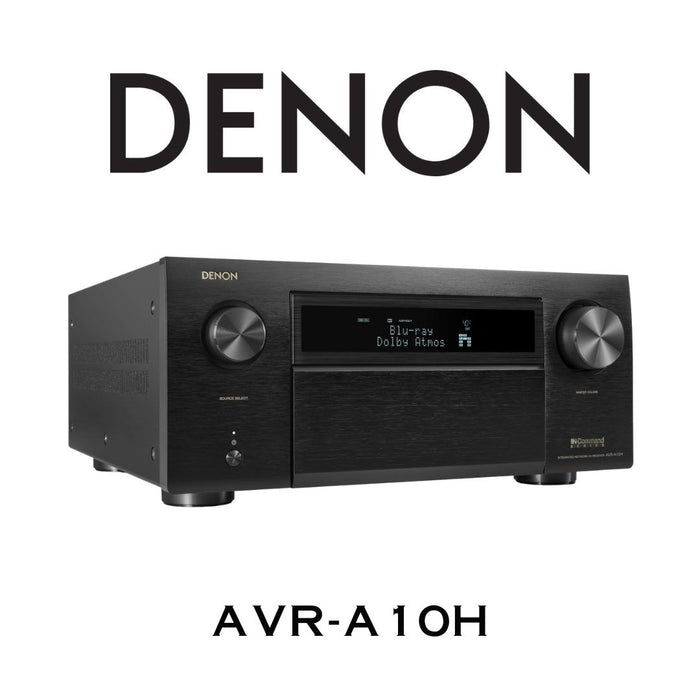 Denon AVR-A10H | Récepteur cinéma maison 13.4, 8K, 150W avec HEOS® Built-in