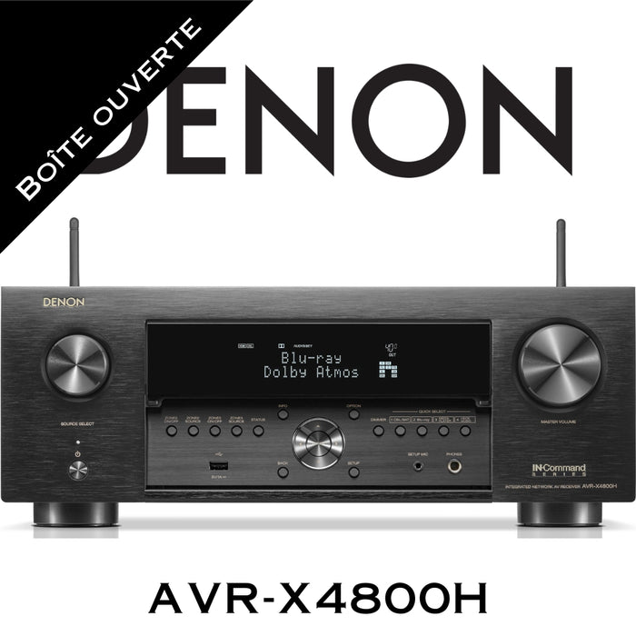 Denon AVR-X4800H (Boîte ouverte)