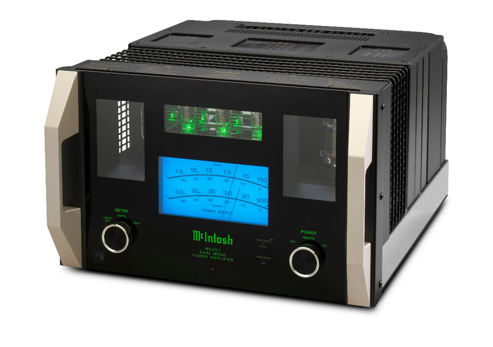 Ampli hybride McIntosh MC451 facade angle