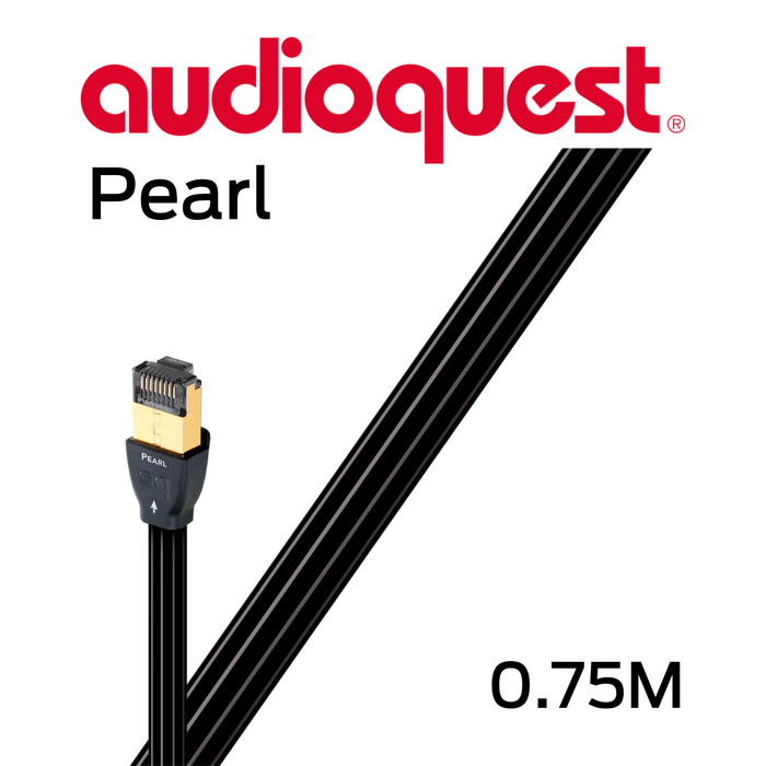 Audioquest Pearl - Câbles réseaux Ethernet avec conducteurs en cuivre