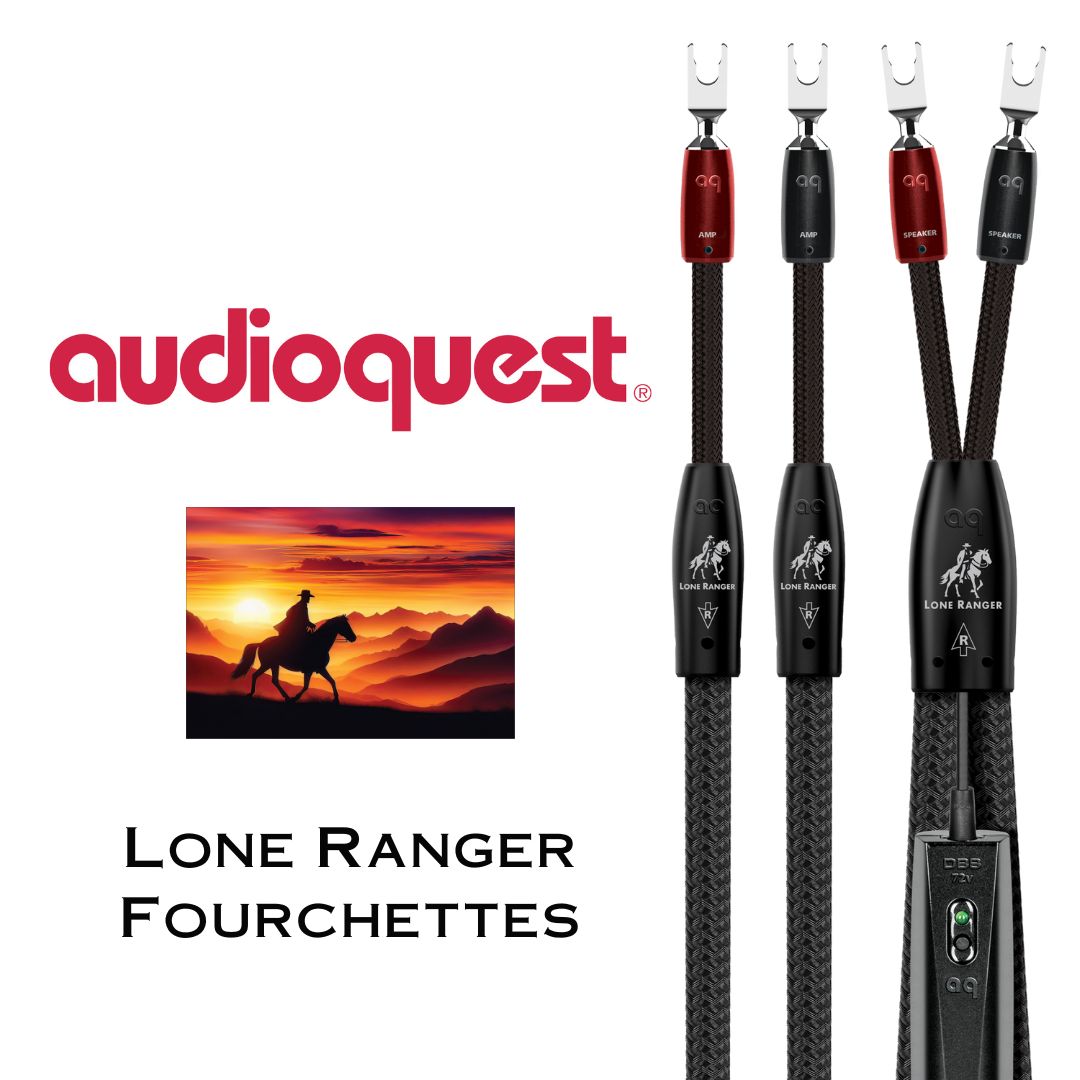 Audioquest Brave Heart : Câble d’enceinte ZERO-Tech Fourchette