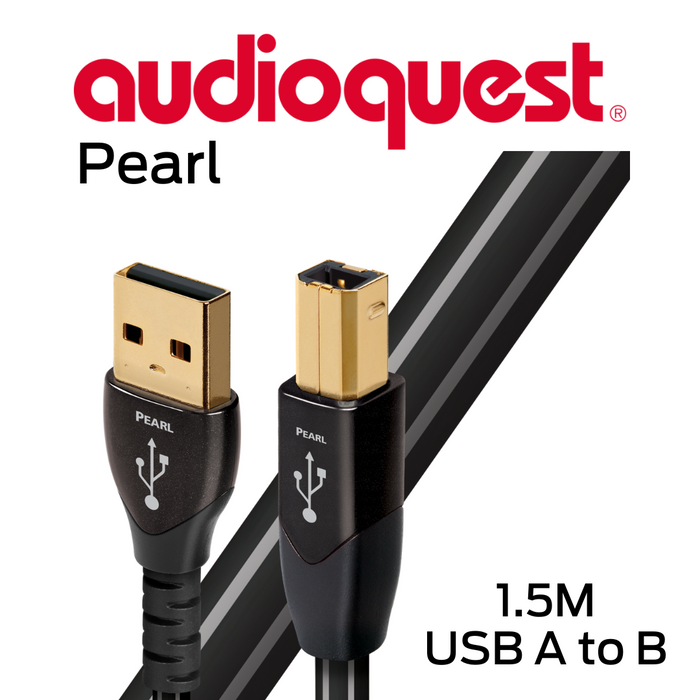 Audioquest Pearl - Câbles d'interconnexion de type USB A-B