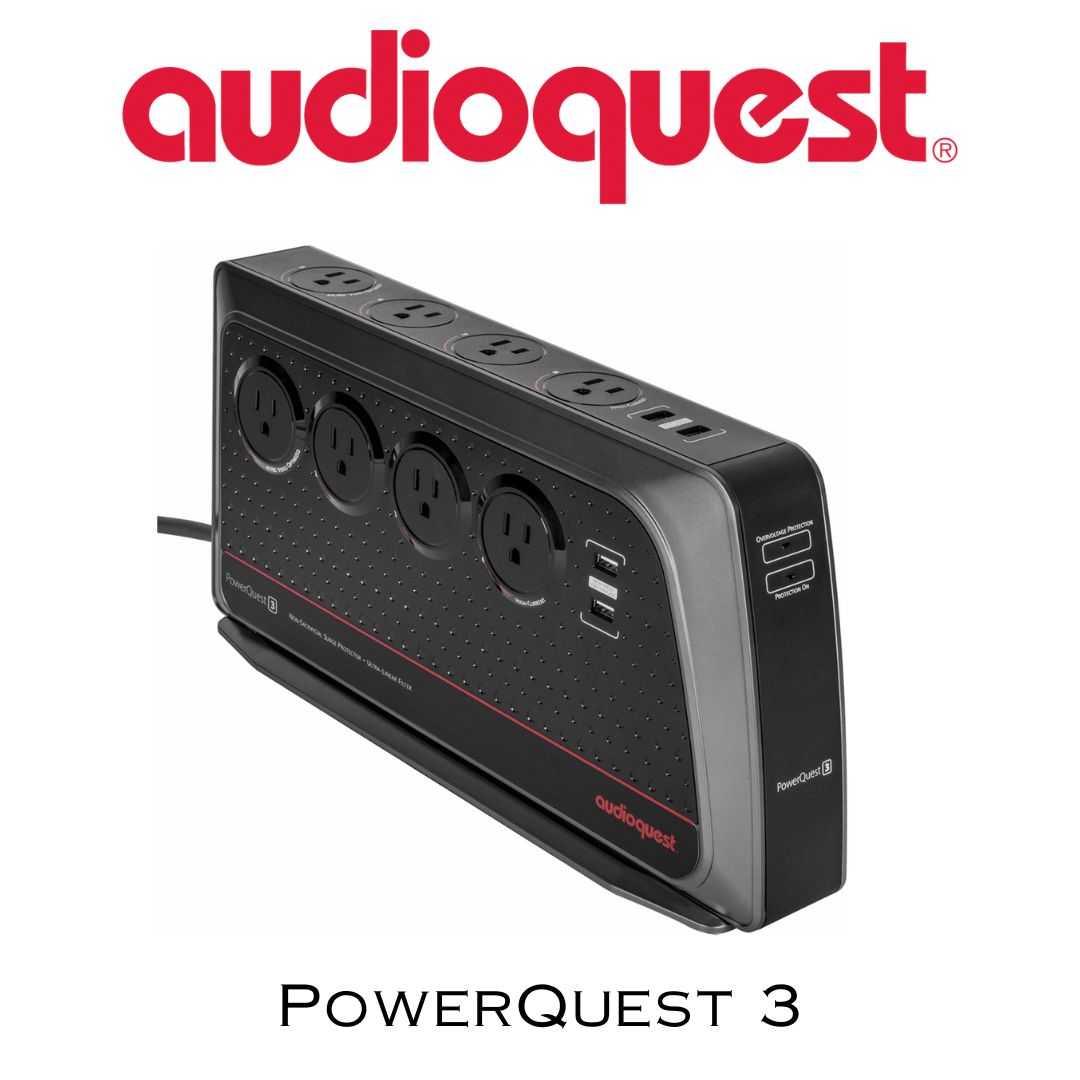 Audioquest PowerQuest 3- Barre d'alimentation/conditionneur 8 prises