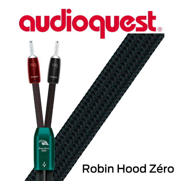 AudioQuest Robin Hood Zero - Câble de haut-parleurs 15 AWG 72v-paire