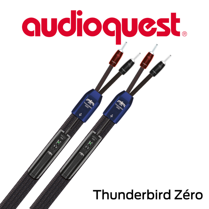 AudioQuest Thunderbird ZERO - Câble à haut-parleurs 10AWG 72v DBS PSC+