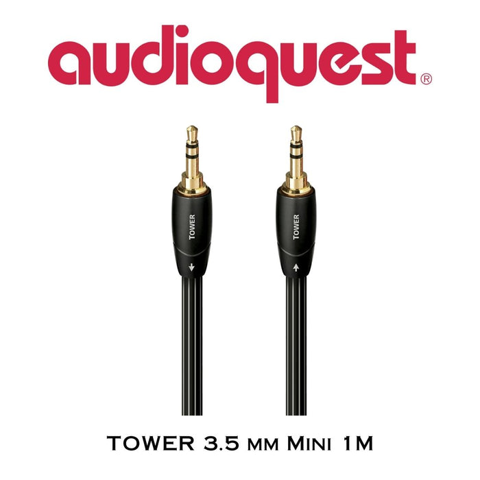 Audioquest Tower | Câble interconnexion stéréo 3.5mm Mini
