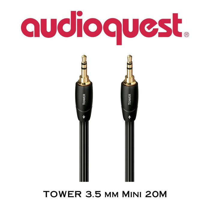 Audioquest Tower | Câble interconnexion stéréo 3.5mm Mini