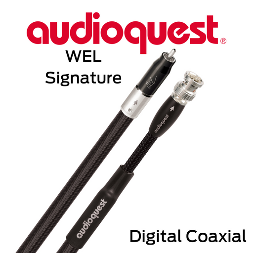 Audioquest WEL Signature - Câbles d'interconnection coaxial digital 72v DBS 21 AWG 