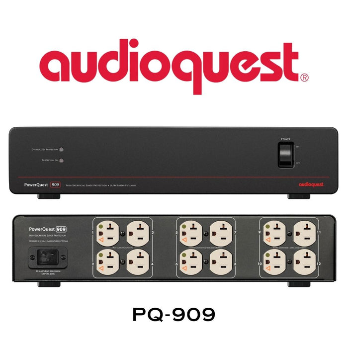 Audioquest PQ909 | Conditionneur de puissance 20A 12 prises