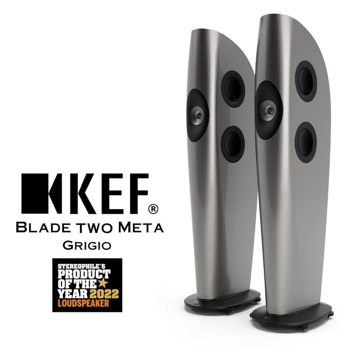KEF Blade Two Meta - Enceintes de type colonne Haute-Fidélité technologie Uni-Q ®