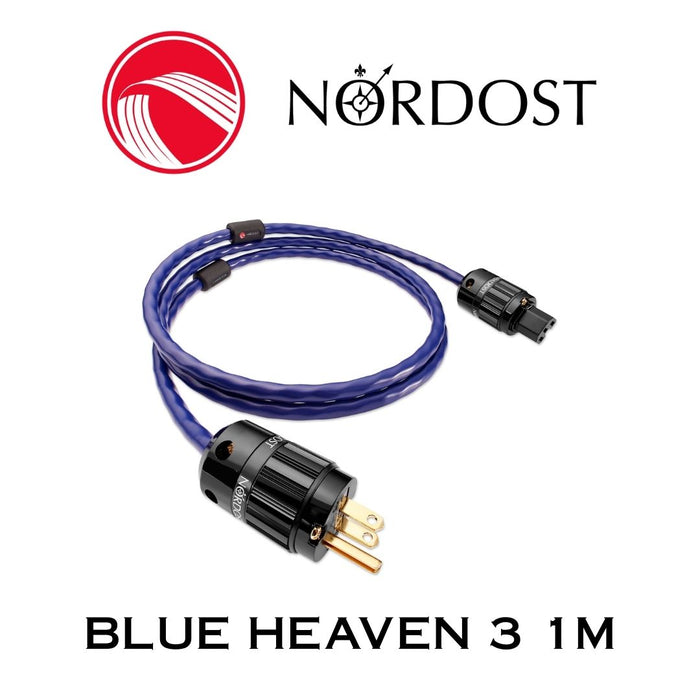 Nordost Blue Heaven 3 - Câble d'alimentation Micro Mono-Filament 3 x 16 AWG