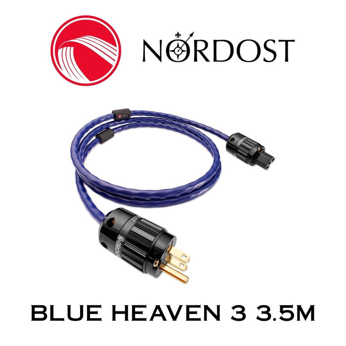 Nordost Blue Heaven 3 - Câble d'alimentation Micro Mono-Filament 3 x 16 AWG
