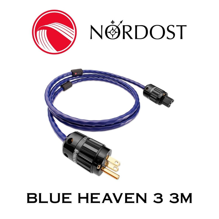 Nordost Blue Heaven 3 - Câble d'alimentation Micro Mono-Filament 3 x 16 AWG