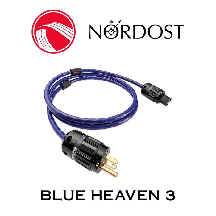 Nordost Blue Heaven 3 - Câble d'alimentation Micro Mono-Filament 3 x 16 AWG