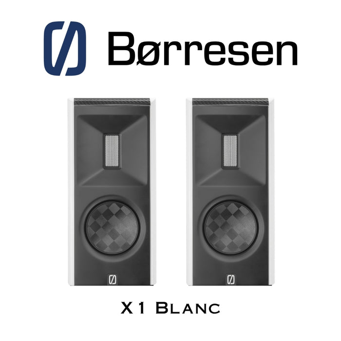 Borresen X1 | Enceintes acoustiques d'étagère haut de gamme