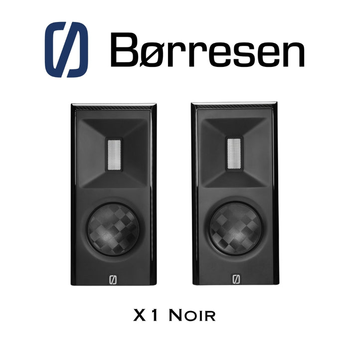 Borresen X1 | Enceintes acoustiques d'étagère haut de gamme
