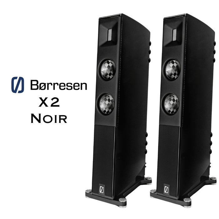 Borresen X2 | Enceintes acoustiques colonne 3 voies haut de gamme
