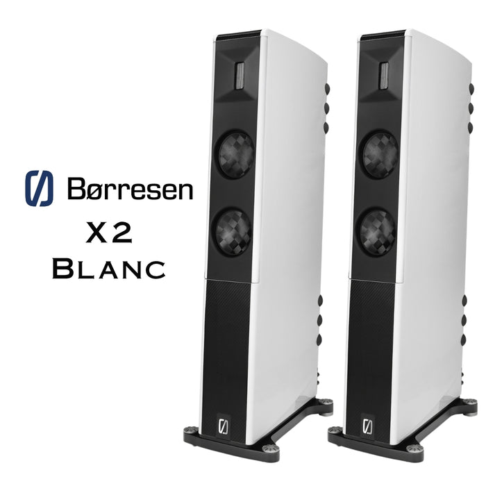 Borresen X2 | Enceintes acoustiques colonne 3 voies haut de gamme