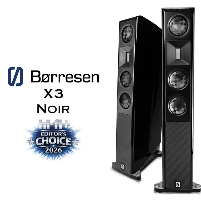 Borresen X3 - Enceintes acoustiques colonne 3 voies haut de gamme