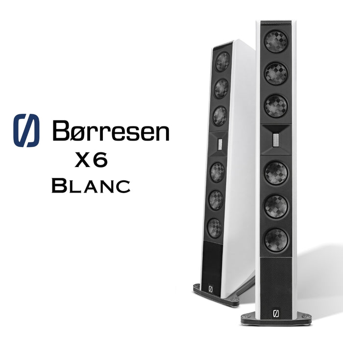 Borresen X6 - Enceintes acoustiques colonne 3 voies haut de gamme